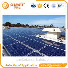 4000w solar mill roof mount solar tracking system using solar panel 500 watt 245watt